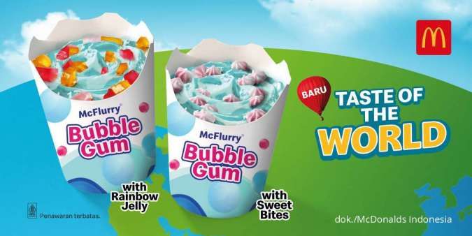 Menu Baru McD Mulai Juni 2022, Ada Taste of The World dari Burger hingga Es Krim