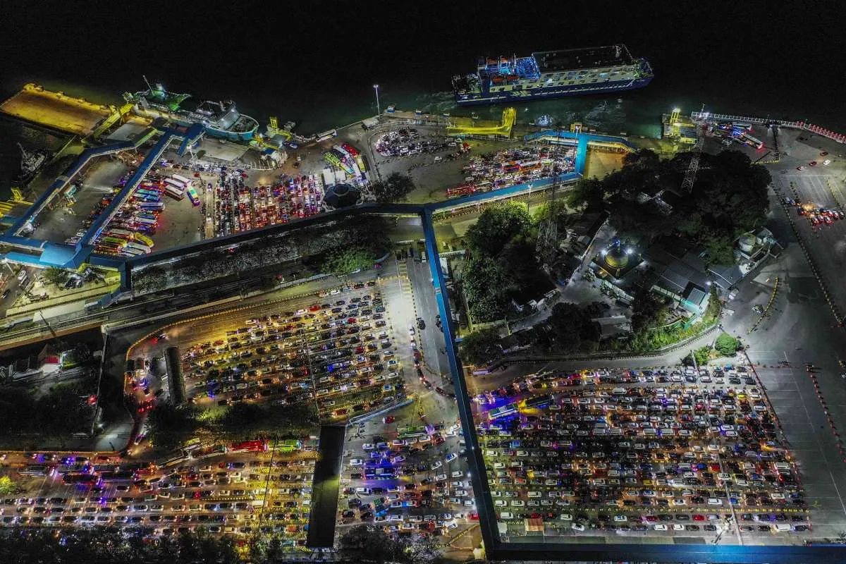 Rekayasa Lalu Lintas Disiapkan Hadapi Puncak Arus Balik Lebaran di Pelabuhan Merak