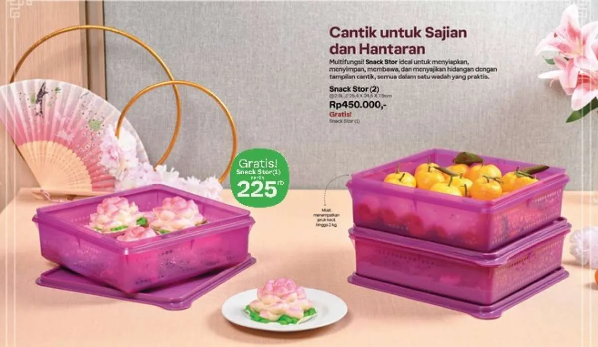 Deretan Produk Harga Murah Di Promo Tupperware Januari 2024, Ada Jumbo Modular