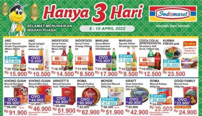 JSM Indomaret Promo on April 9, 2022, Get Cheaper Prices on Weekends