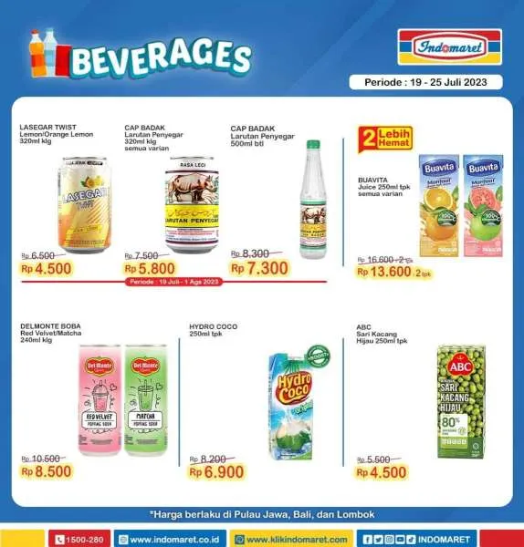 Katalog Harga Promo Indomaret 19-25 Juli 2023, Super Hemat Mingguan Terbaru