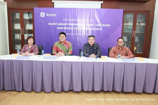 Krom Bank Tutup Kuartal III dengan Pertumbuhan DPK hingga 540% & Siapkan Rencana 2025