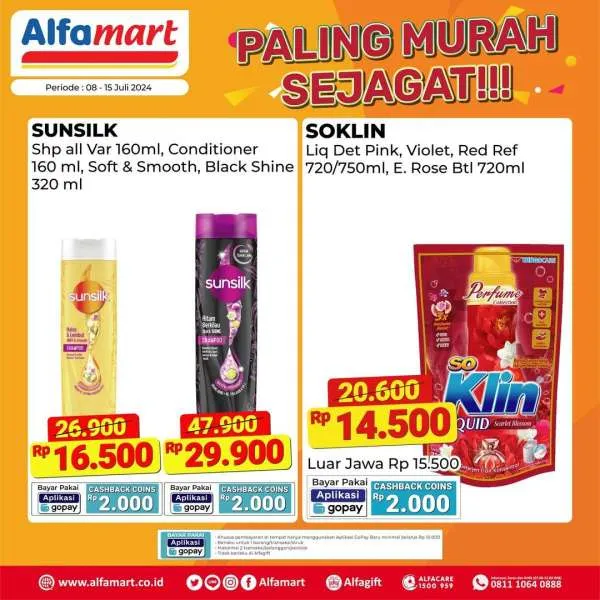 Promo Alfamart Paling Murah Sejagat Periode 1-15 Juli 2024