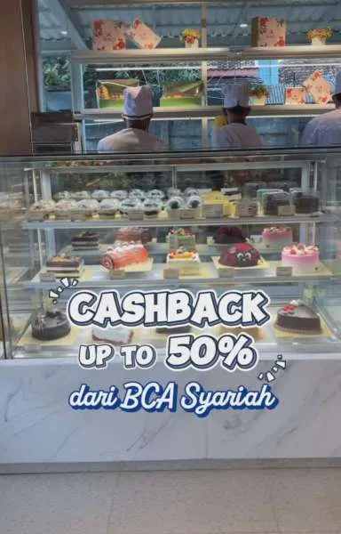 Promo Mako Bakery Cashback 50% dengan BCA Syariah