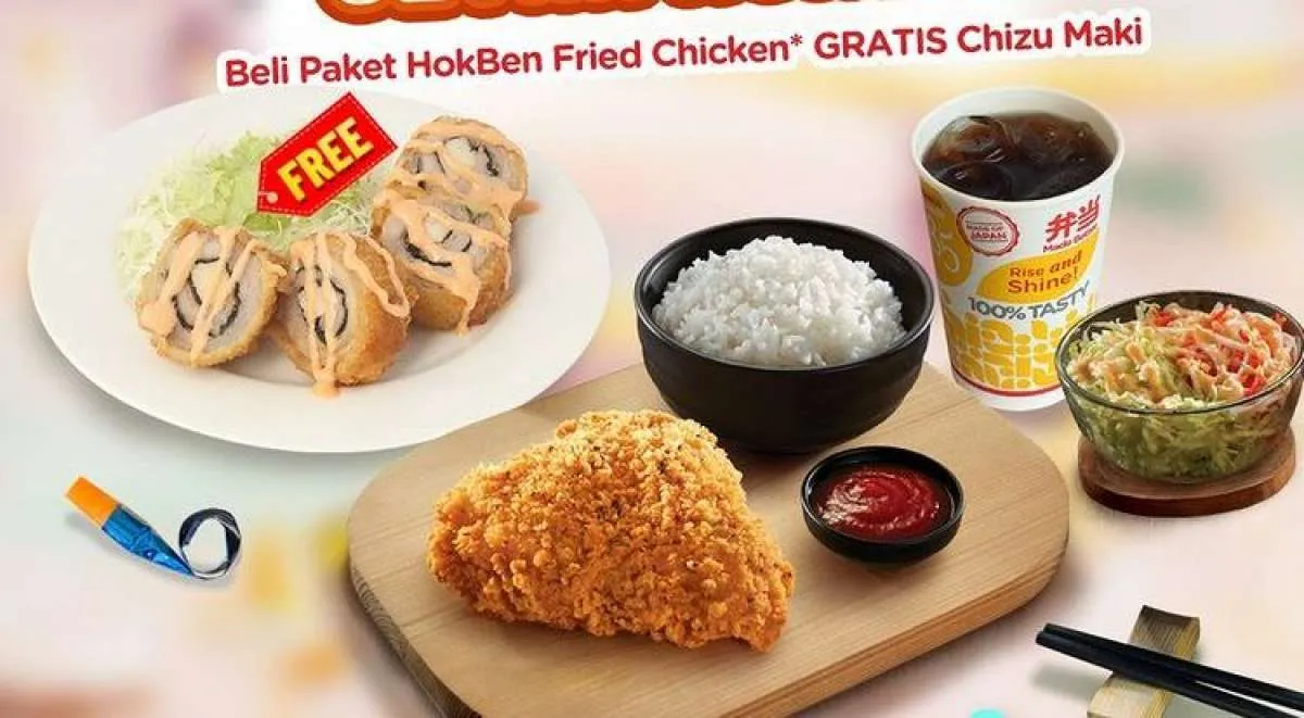 Promo HokBen di 19 April 2022, Dapatkan Paket Menarik di Spesial Ulang Tahun HokBen