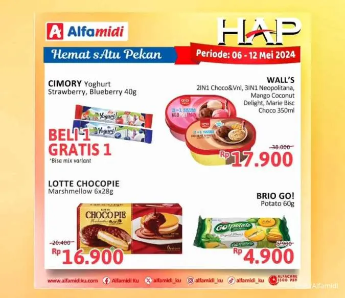 Promo Alfamidi Hemat Satu Pekan Periode 6-12 Mei 2024