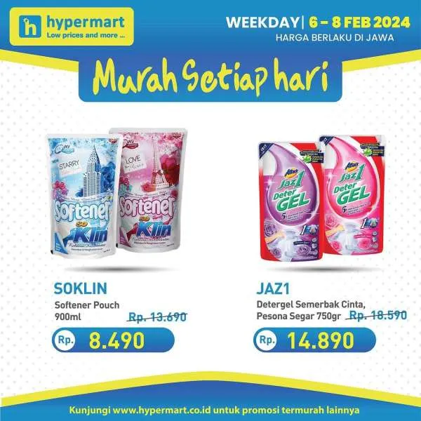 Promo Hypermart Hyper Diskon Weekday Periode 6-8 Februari 2024