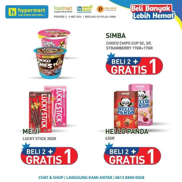 Promo Hypermart Beli Banyak Lebih Hemat Periode 3-6 Mei 2024