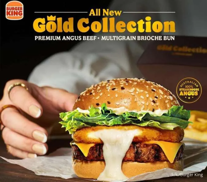 Promo Burger King Edisi Bulan Mei 2023 Gold Collection