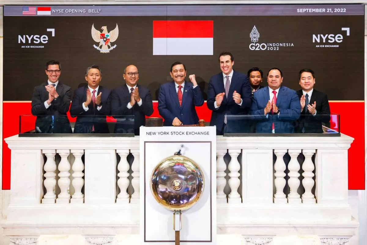 Luhut Buka Perdagangan Wall Street Rabu (21/9) Indeks Sempat Menguat, Lalu Tumbang