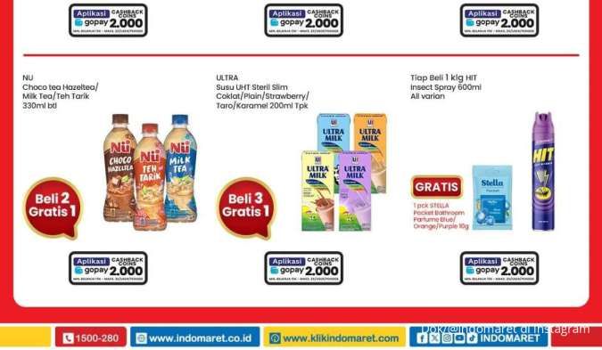 Promo Indomaret 17-30 Oktober 2024, Ultra Milk Beli 3 Gratis 1 Berakhir Hari Ini