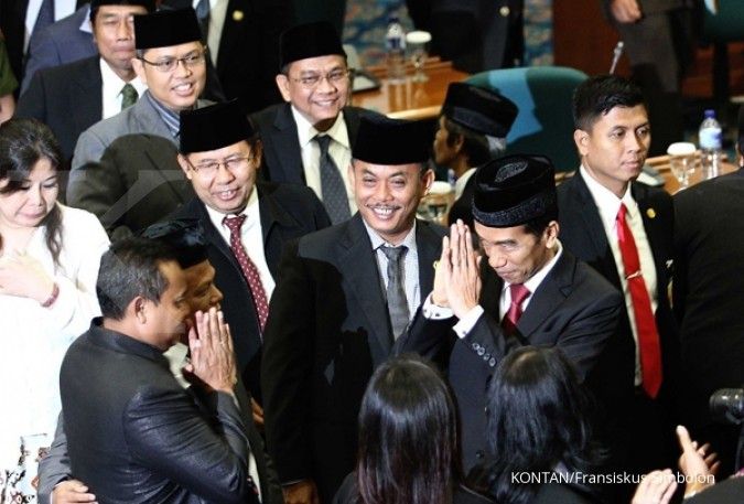 Jokowi larang pendukungnya ke DPR saat pelantikan