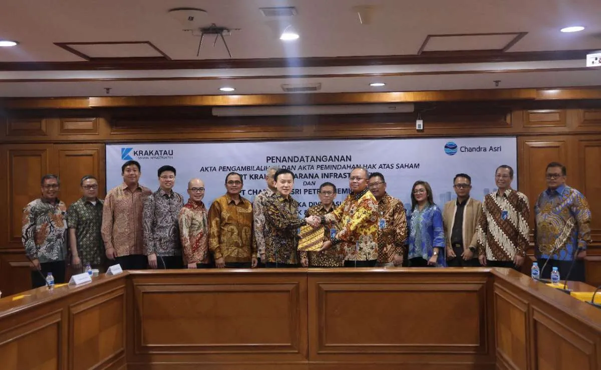 Sah! Chandra Asri (TPIA) Akuisisi Dua Anak Usaha Krakatau Steel Rp 3,24 Triliun