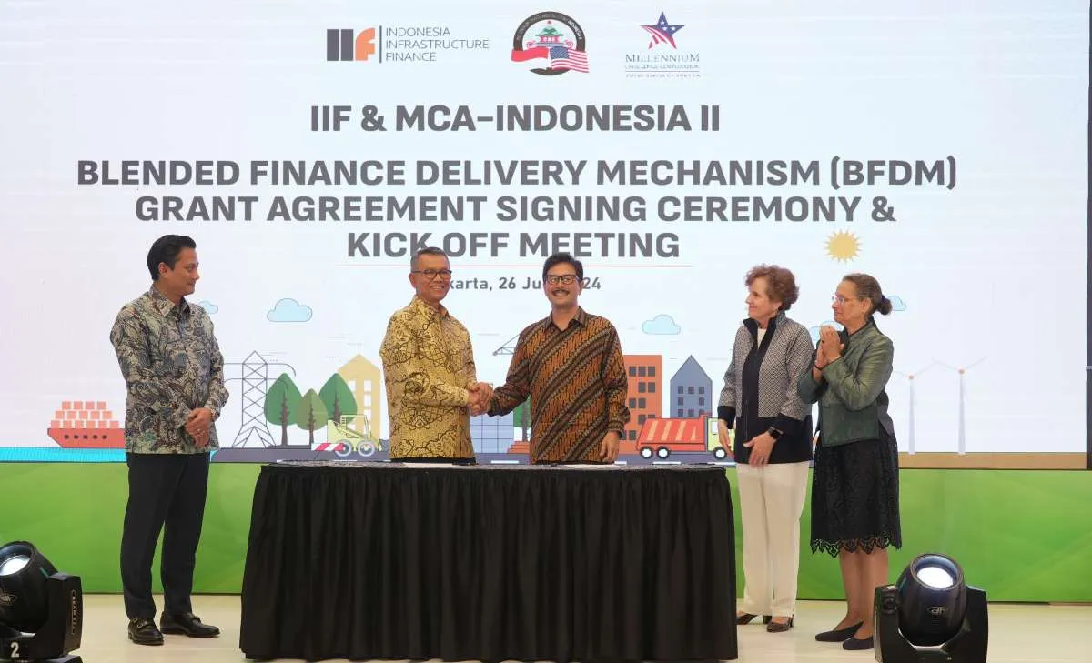 Perkuat Skema Pembiayaan Infrastruktur, IIF Jalin Kerja Sama dengan MCA-Indonesia II