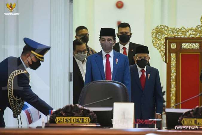Jokowi sebut penanganan Covid-19 jadi kunci pemulihan ekonomi di 2022