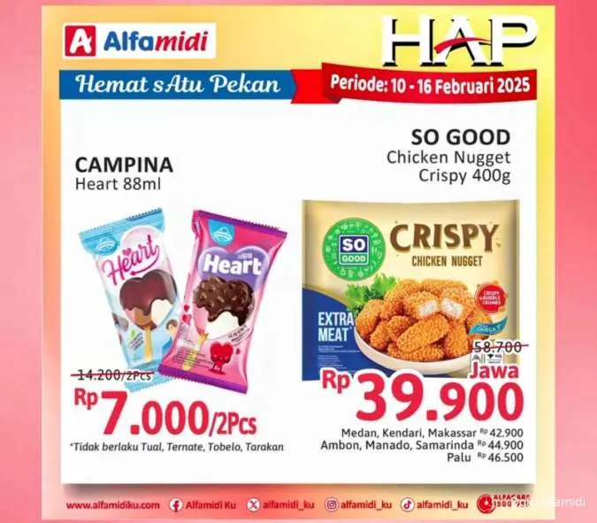 Promo Alfamidi Hemat Satu Pekan Periode 10-16 Februari 2025