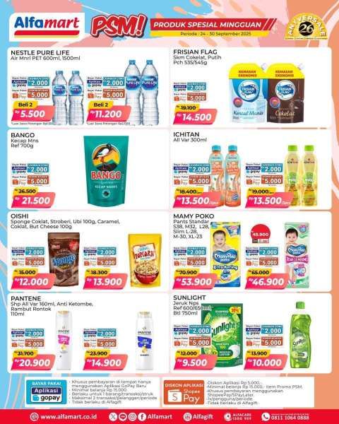 Promo PSM Alfamart 24-30 September 2025