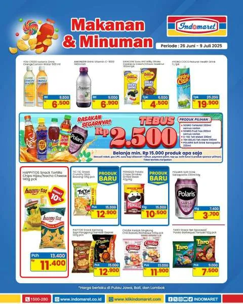 Promo Indomaret Super Hemat Periode 26 Juni-9 Juli 2025