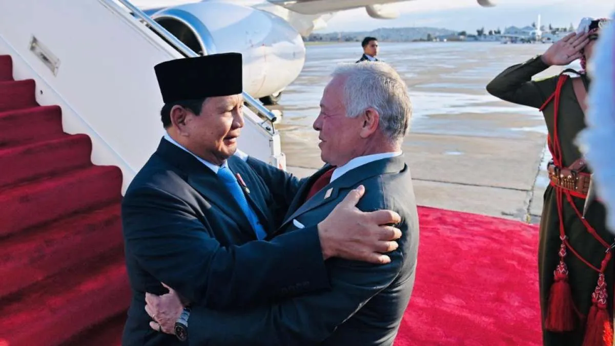 Usai Kunjungan Yordania, Prabowo Kembali ke Tanah Air