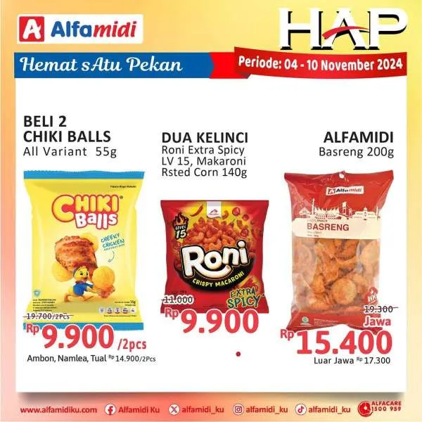 Promo Alfamidi Hemat Satu Pekan Periode 4-10 November 2024