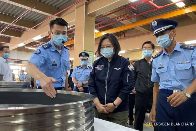 Jet tempur China sudah 4.132 kali bolak-balik di udara Taiwan 