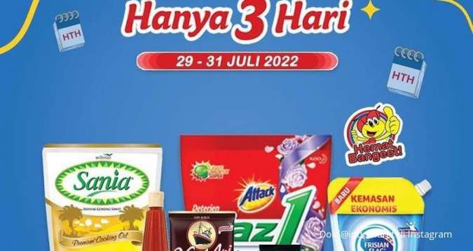 Promo JSM Indomaret 29-31 Juli 2022, Promo Hanya 3 Hari dengan Potongan Harga