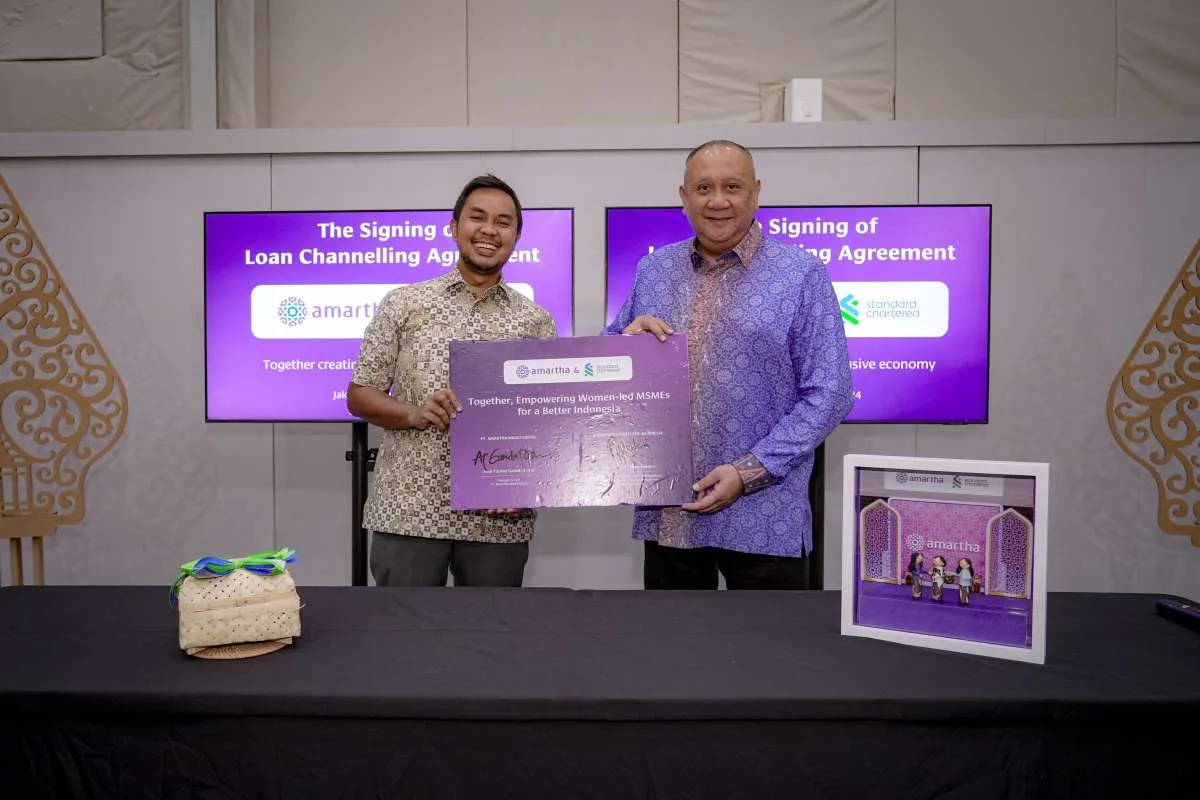 Standard Chartered Indonesia Jalin Kerja Sama Senilai Rp 2 Triliun dengan Amartha