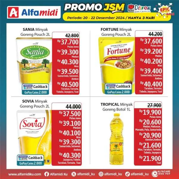 Promo JSM Alfamidi Periode 20-22 Desember 2024