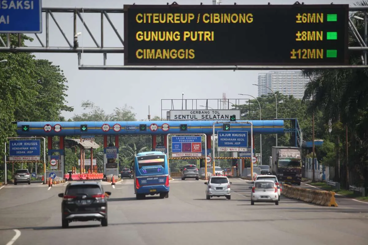 Sistem Bayar Nirsentuh Multi Lane Free Flow Ditargetkan Terpasang Kuartal I-2025