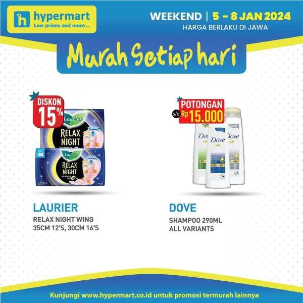 Promo JSM Hypermart Hyper Diskon Weekend Periode 5-8 Januari 2024