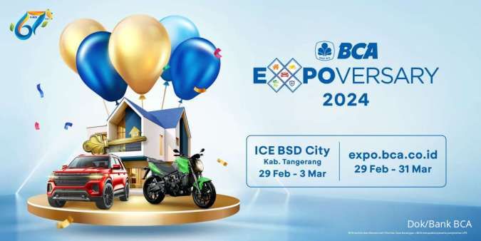 BCA Expoversary 2024 Hadir Hari Ini dengan Super Promo, Diskon & Bunga Rendah di BSD