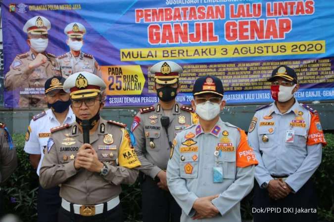 Dishub DKI: Tiga hari penerapan ganjil genap, volume kendaraan di Jakarta turun 4%