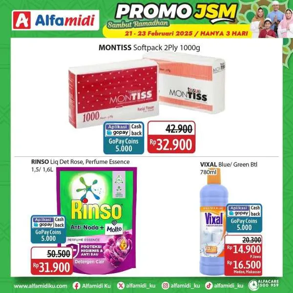 Promo JSM Alfamidi Periode 21-23 Februari 2025