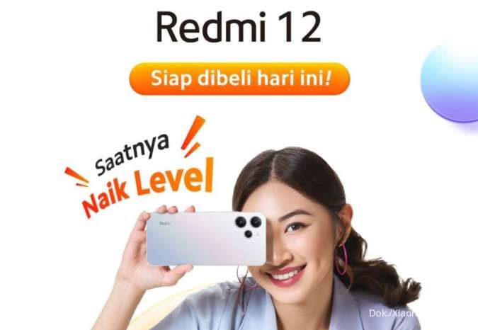 Resmi Dirilis, Ini Daftar Harga HP Redmi 12 di Indonesia