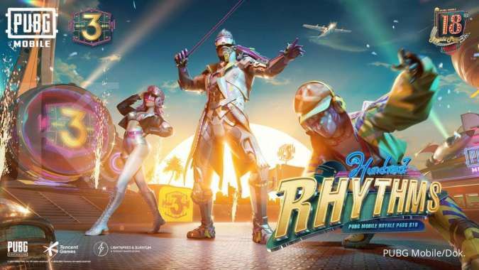 PUBG Mobile Royale Pass Season 18 bertema Hundred Rhythms resmi rilis