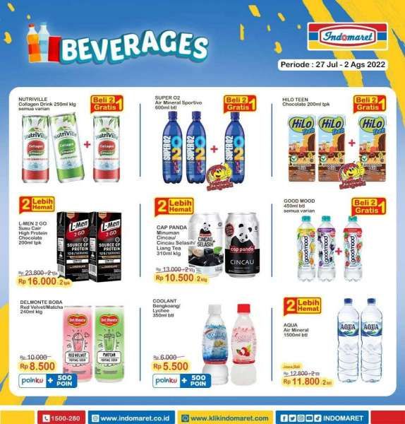 Katalog Promo Indomaret Super Hemat Mingguan 27 Juli-2 Agustus 2022