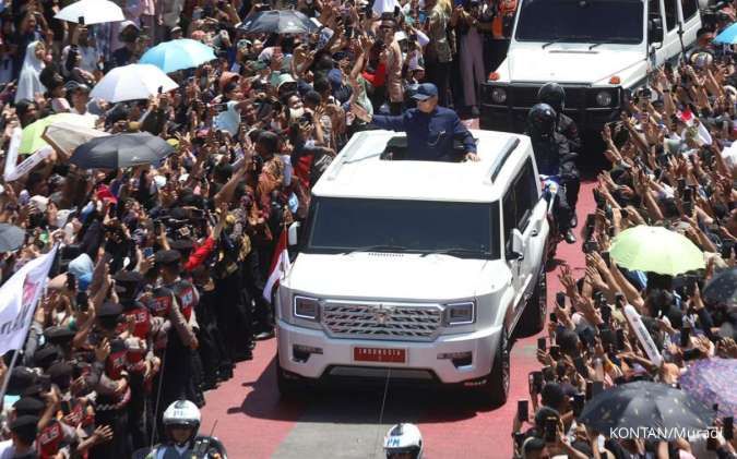 Pindad Bangga, Prabowo Tunggangi MV3 Garuda Limousine Pasca Pelantikan Presiden