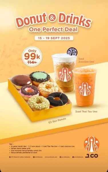 Promo JCO One Perfect Deal 15-19 September 2025