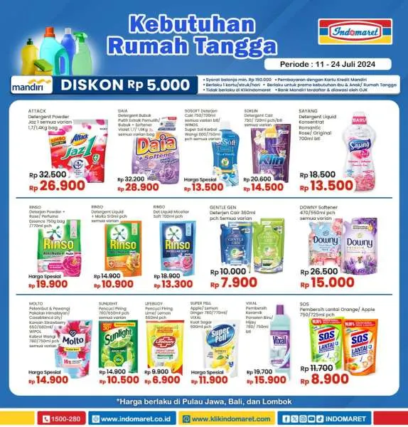 Promo Indomaret Super Hemat Periode 11-24 Juli 2024