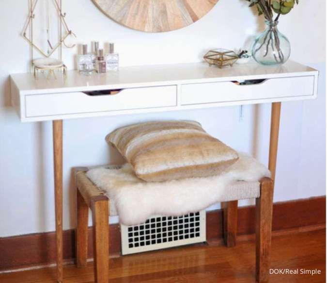 Ide Meja Rias Kamar Mandi Kecil, Mewah dan Modern untuk Rumah Minimalis