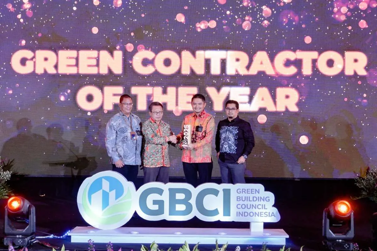 PTPP Dinobatkan sebagai Best Green Contractor of the Year 2025