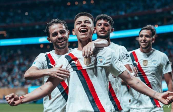 Hasil Man City vs Al Ain 6-0: Echeverri dan Cherki Cetak Gol Debut