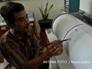 Enam detektor dini gempa hilang