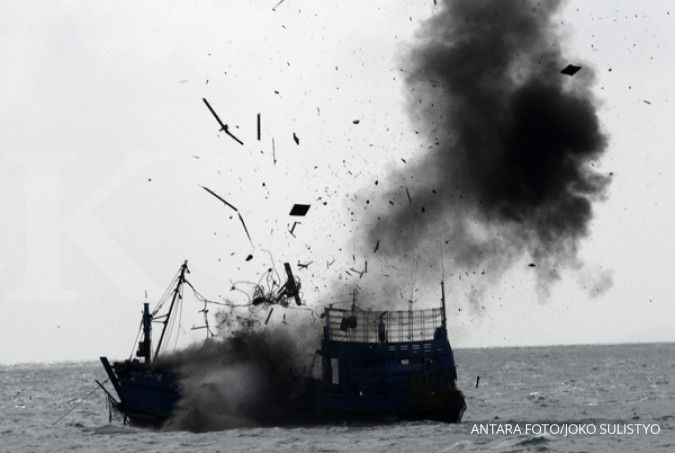 Ini kapal Thailand yang ditenggelamkan hari ini