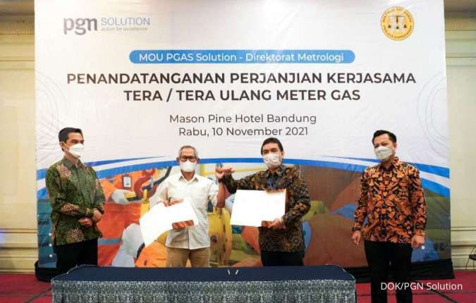 PGAS Solution dan Kemendag teken kerja sama tera ulang meter gas