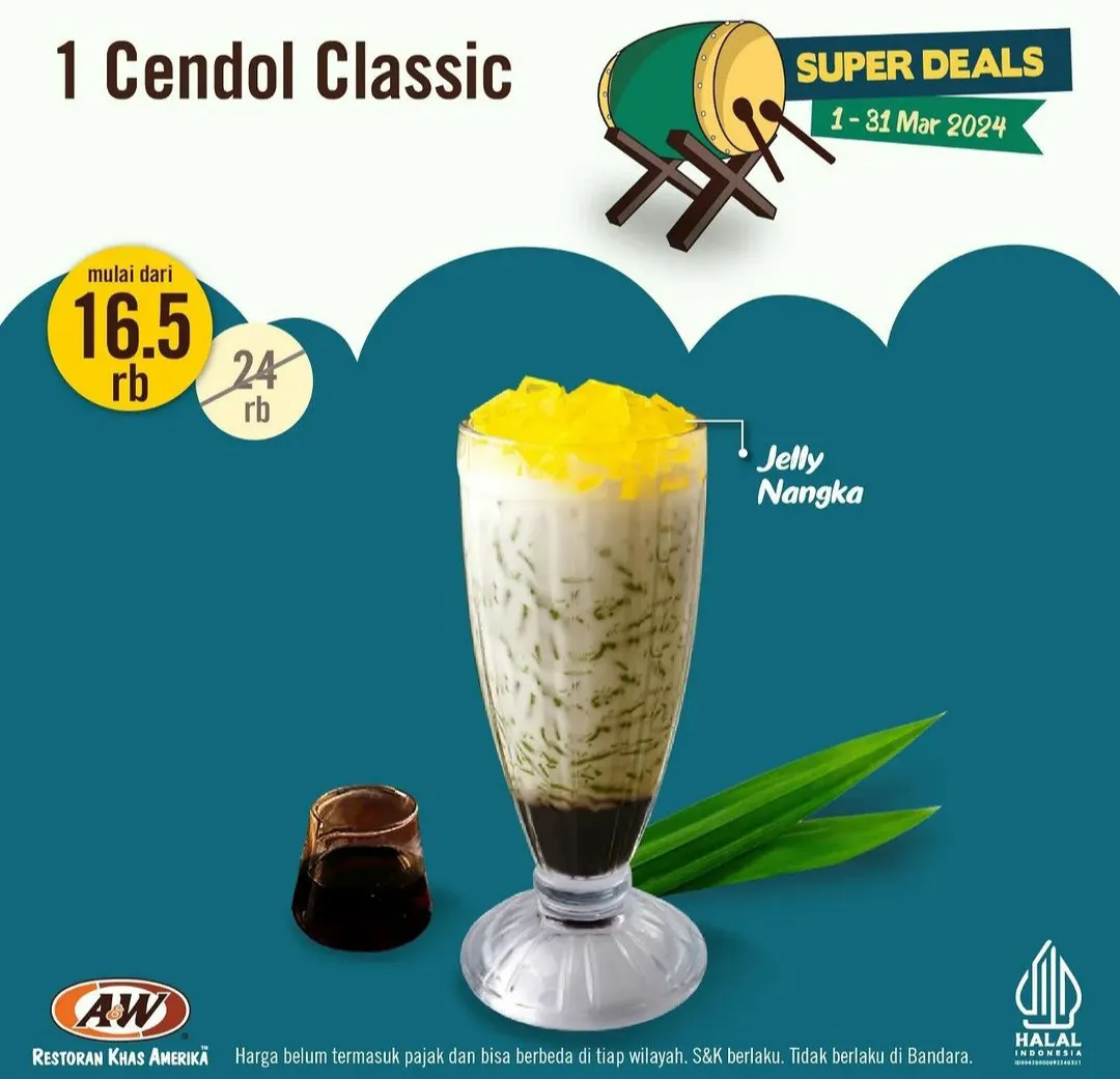 Promo AW Restoran Super Deals 1-31 Maret 2024