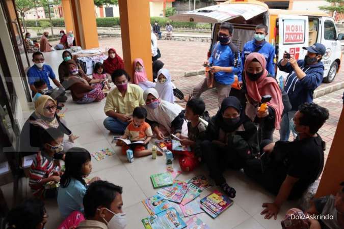 Askrindo beri dukungan bagi anak-anak korban longsor di Sumedang, Jabar