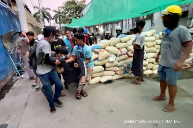 Lonjakan harga terjadi di Myanmar pasca kudeta