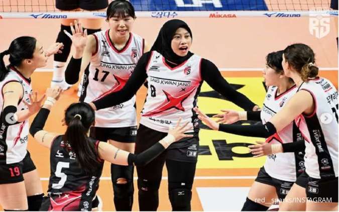 Link Live Streaming Hyundai Hillstate vs Red Spark di Playoff Leg 1 Liga Voli Korea