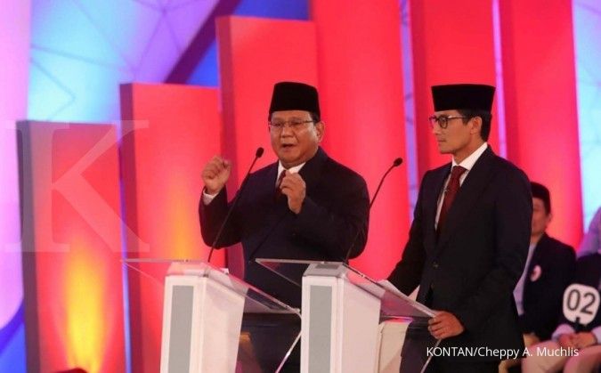 Survei LSI: Prabowo-Sandiaga unggul di kalangan terpelajar